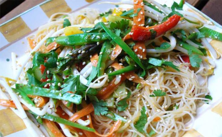 Recipe -- Asian Noodle Salad